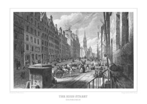 The High Street, Edinburgh – 1839