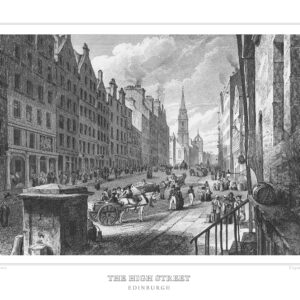 The High Street, Edinburgh – 1839