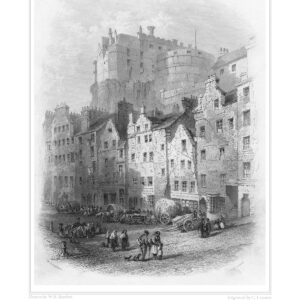 The Grass Market, Edinburgh – 1840
