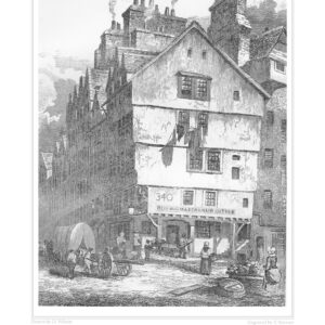 1886 - Head Of The West Bow, Lawn Market
