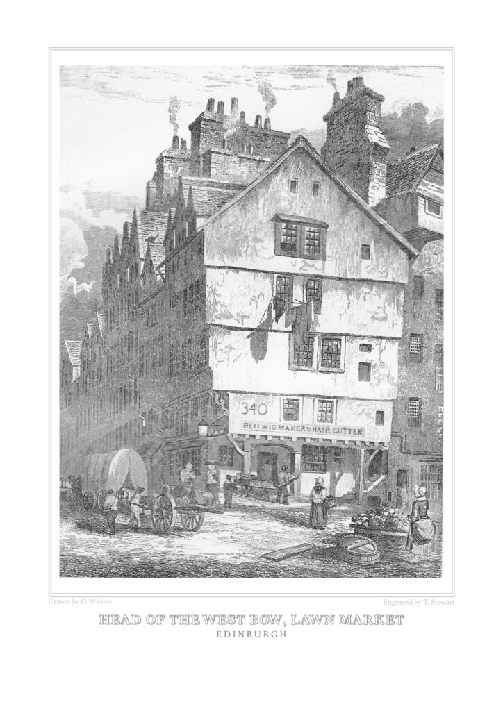 1886 - Head Of The West Bow, Lawn Market